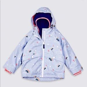 3 in 1 Mark and Spenser 6-7t raincoat